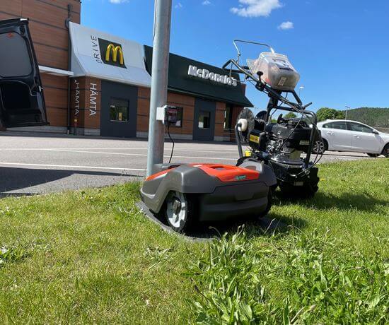McDonalds robotgräsklippare
